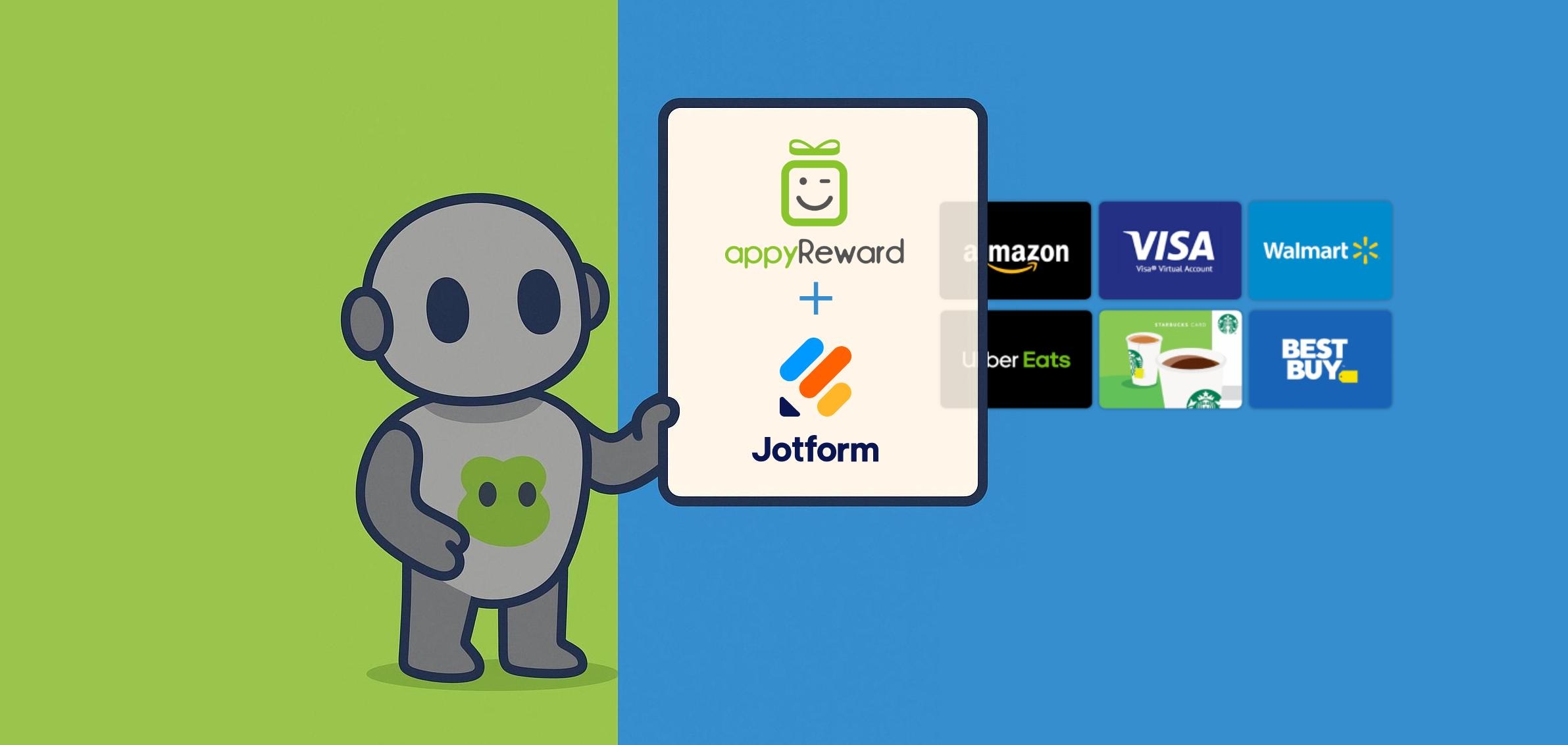 appyReward - Boost Engagement with Jotform + appyReward: A Seamless Way to Reward Participation